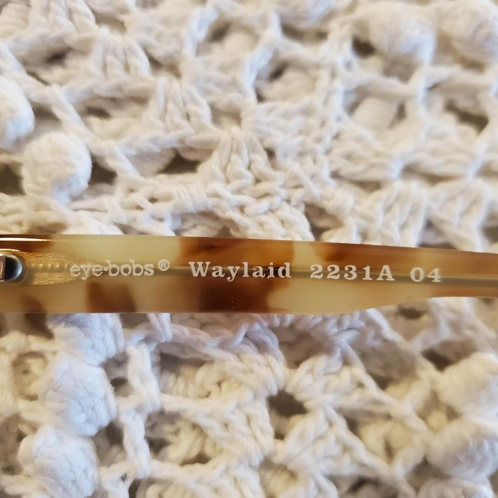 Eyebobs Waylaid Eyeglasses Readers Womens 46-23 Brown Tortoise +1.25 Frame